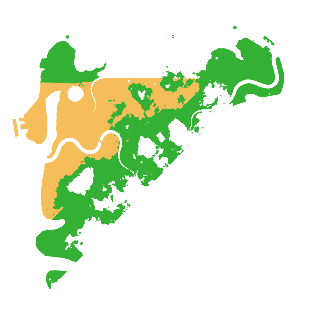 Biome Rust Map: Procedural Map, Size: 3600, Seed: 38206285