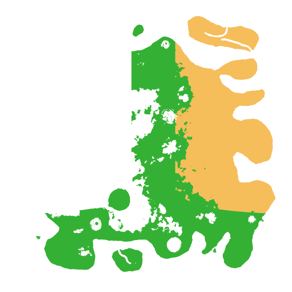 Biome Rust Map: Procedural Map, Size: 3650, Seed: 44654229