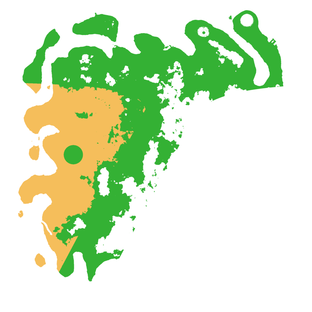 Biome Rust Map: Procedural Map, Size: 4300, Seed: 14773582