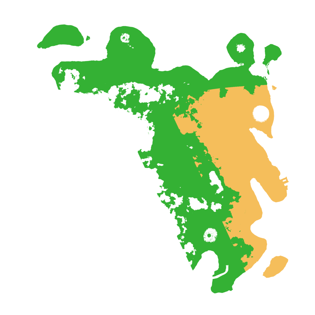 Biome Rust Map: Procedural Map, Size: 3400, Seed: 26954759