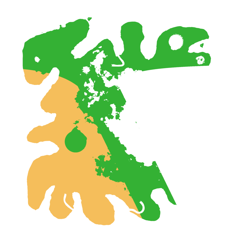 Biome Rust Map: Procedural Map, Size: 3000, Seed: 287556