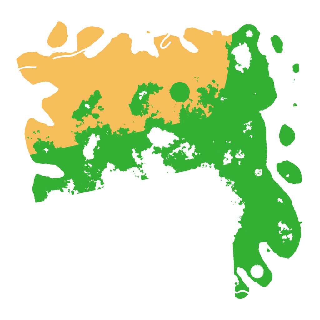 Biome Rust Map: Procedural Map, Size: 4300, Seed: 57821937