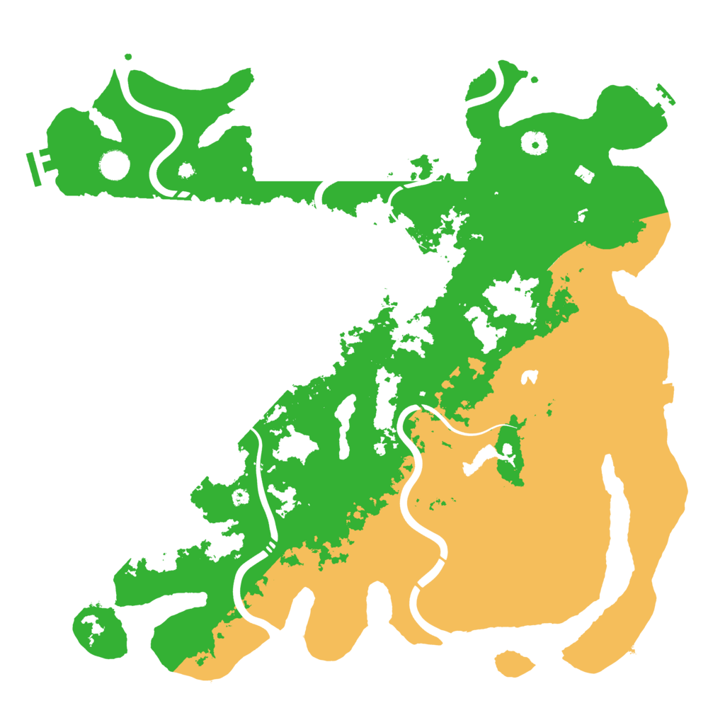 Biome Rust Map: Procedural Map, Size: 4250, Seed: 1672080552