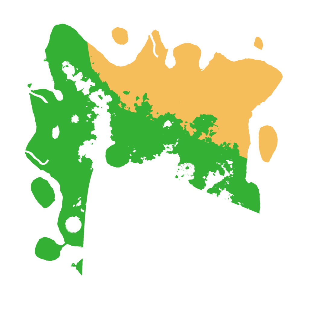 Biome Rust Map: Procedural Map, Size: 3500, Seed: 822806