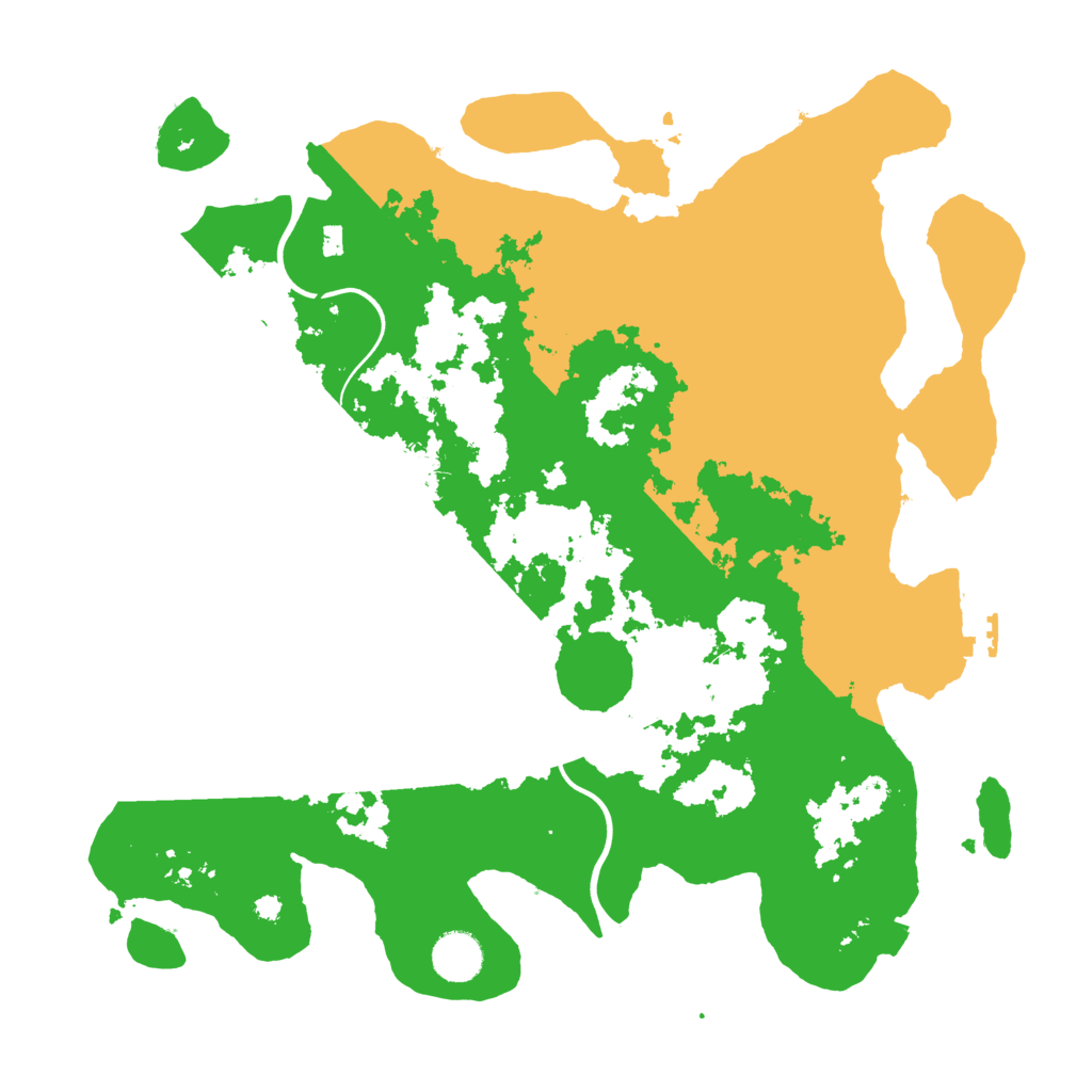 Biome Rust Map: Procedural Map, Size: 3800, Seed: 24163588
