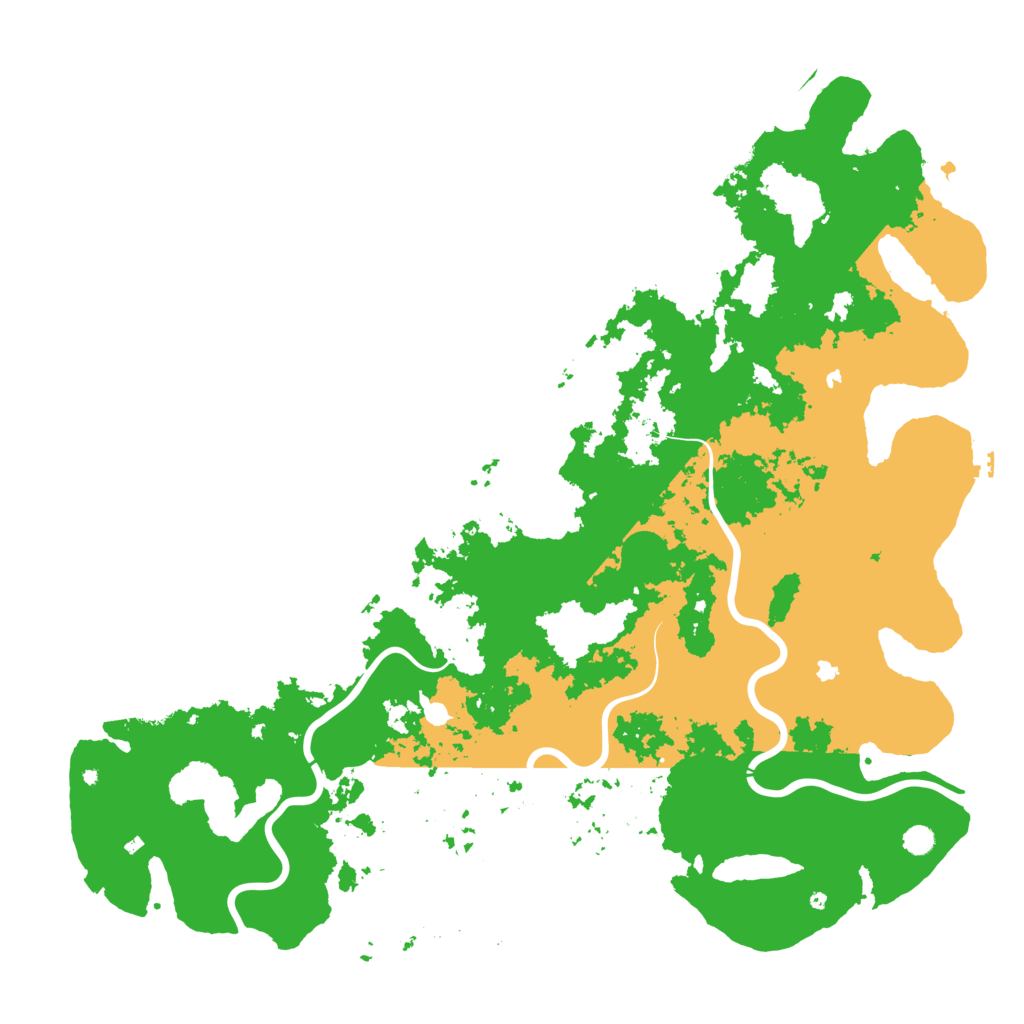 Biome Rust Map: Procedural Map, Size: 6000, Seed: 869449609