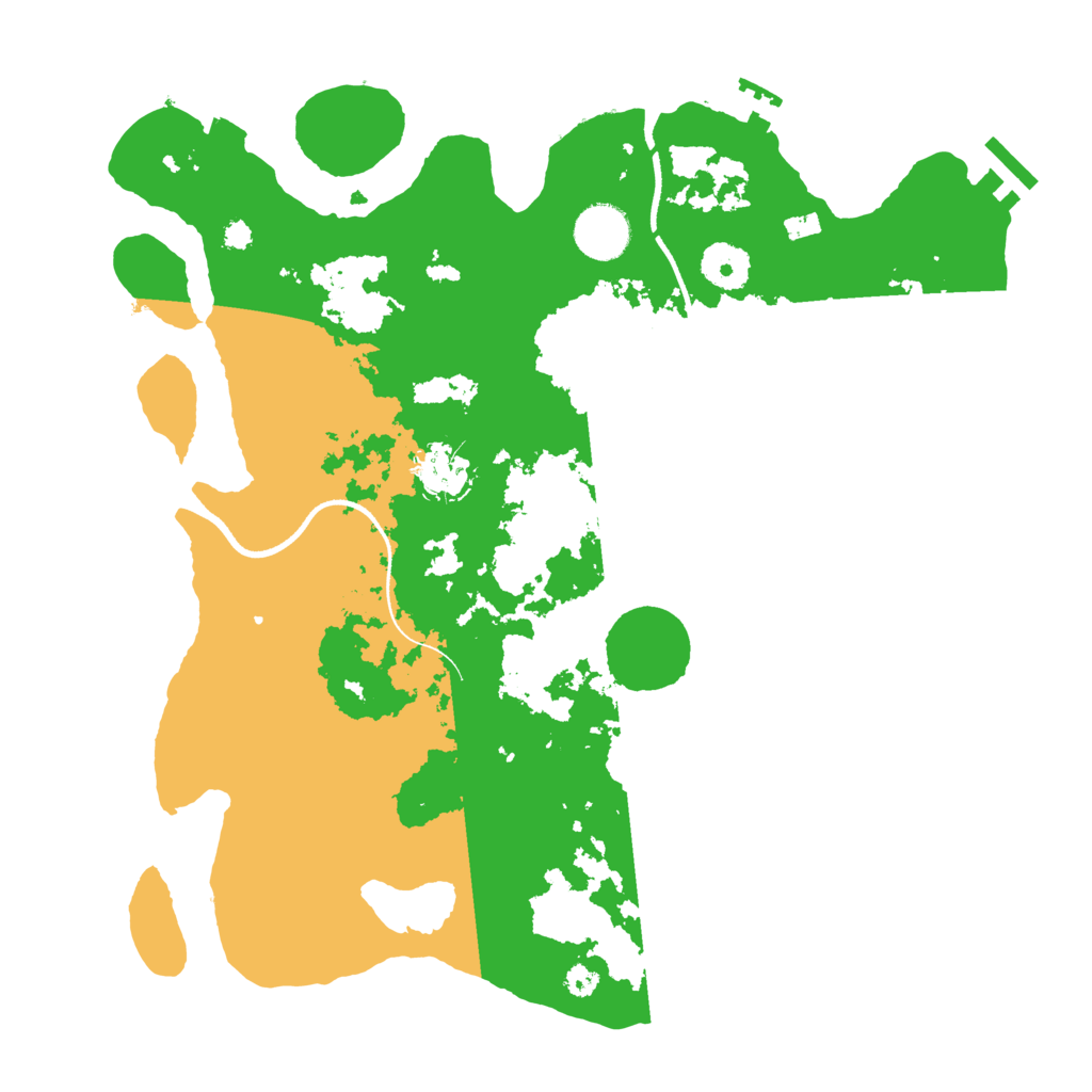 Biome Rust Map: Procedural Map, Size: 3450, Seed: 75244569