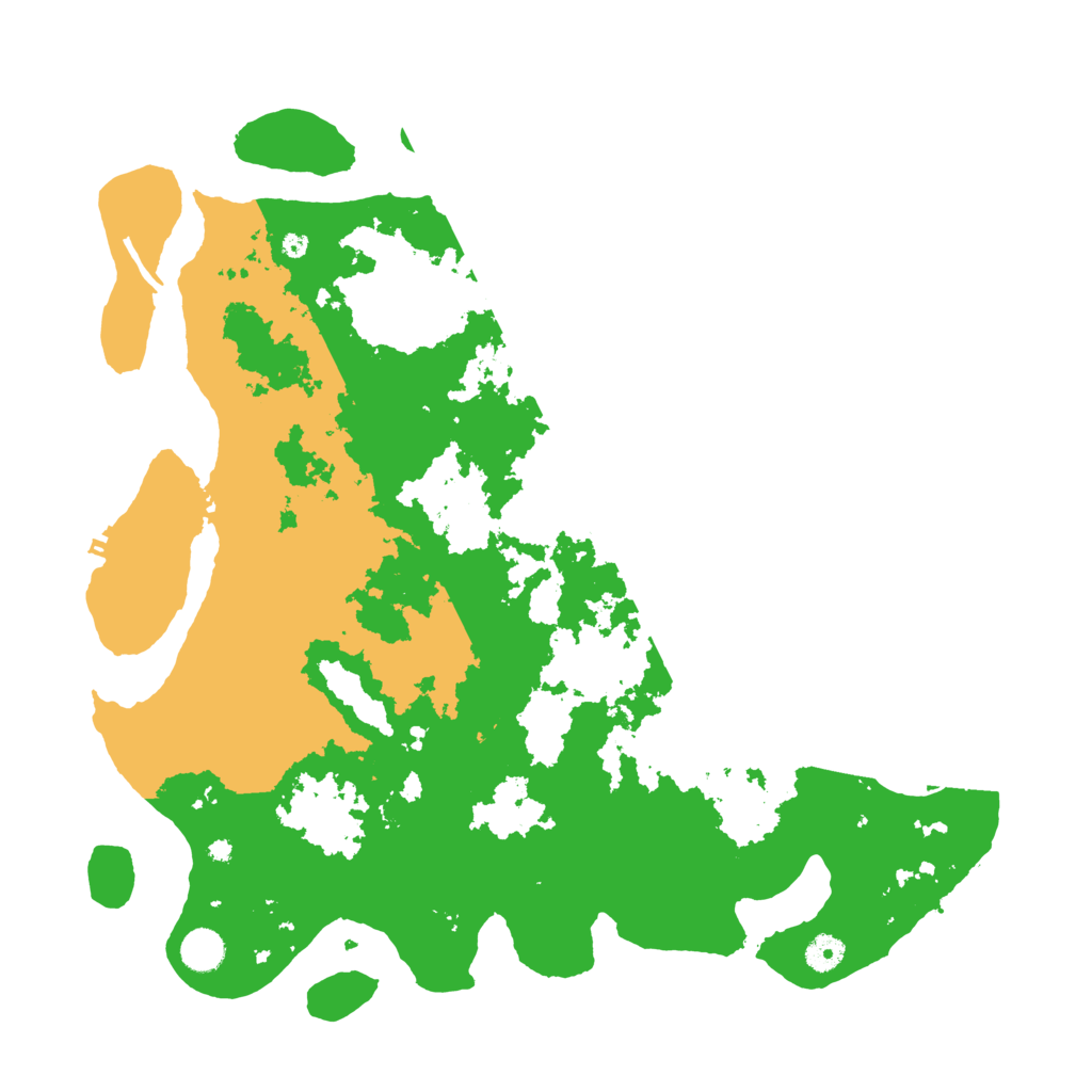 Biome Rust Map: Procedural Map, Size: 4400, Seed: 53149592