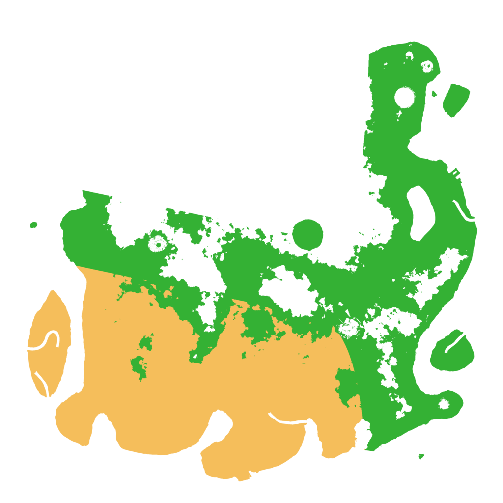 Biome Rust Map: Procedural Map, Size: 4400, Seed: 24485972