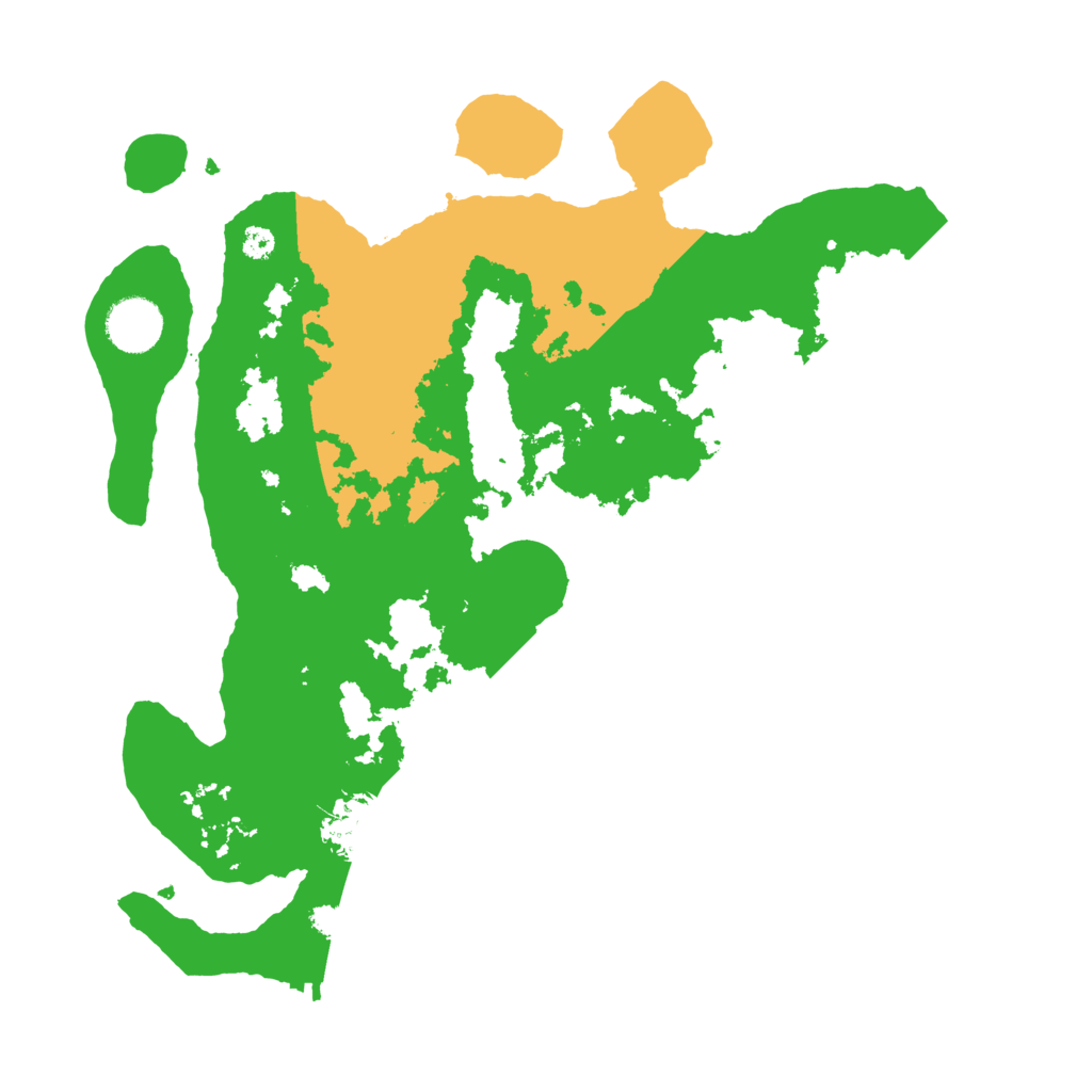 Biome Rust Map: Procedural Map, Size: 3450, Seed: 75726186