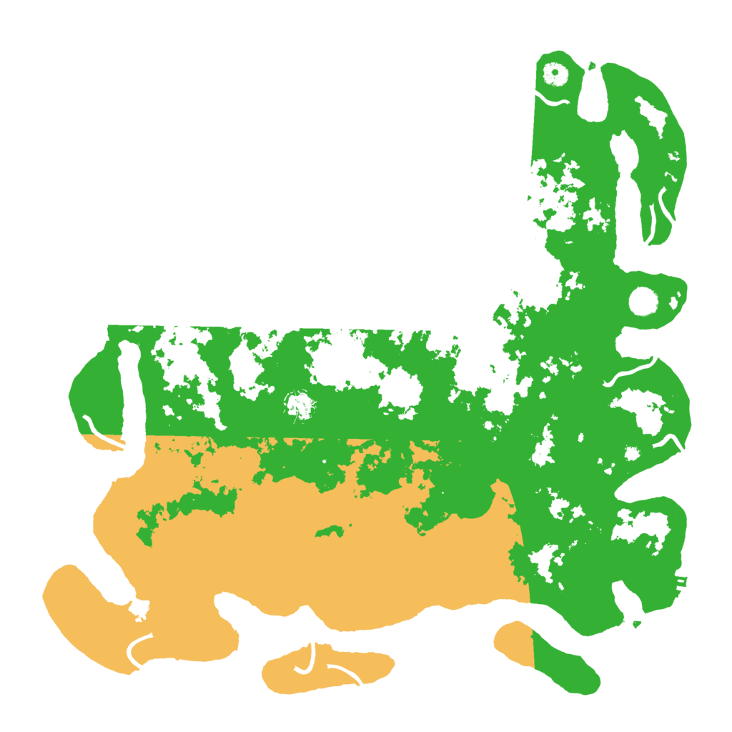 Biome Rust Map: Procedural Map, Size: 4500, Seed: 948653194