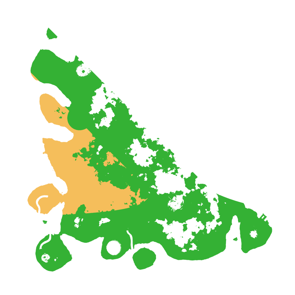 Biome Rust Map: Procedural Map, Size: 3600, Seed: 44850331