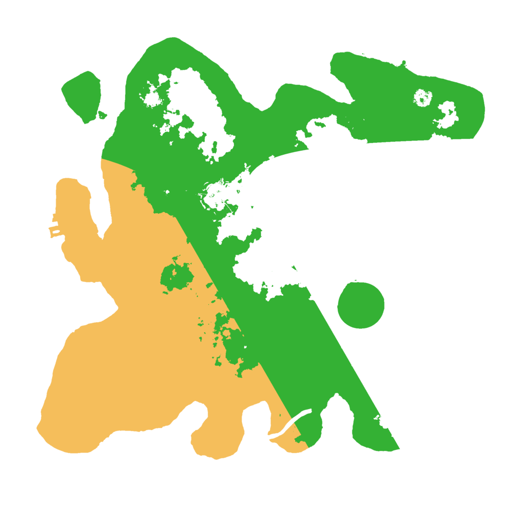Biome Rust Map: Procedural Map, Size: 3000, Seed: 3381