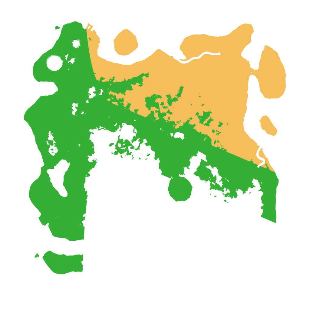 Biome Rust Map: Procedural Map, Size: 3500, Seed: 12937