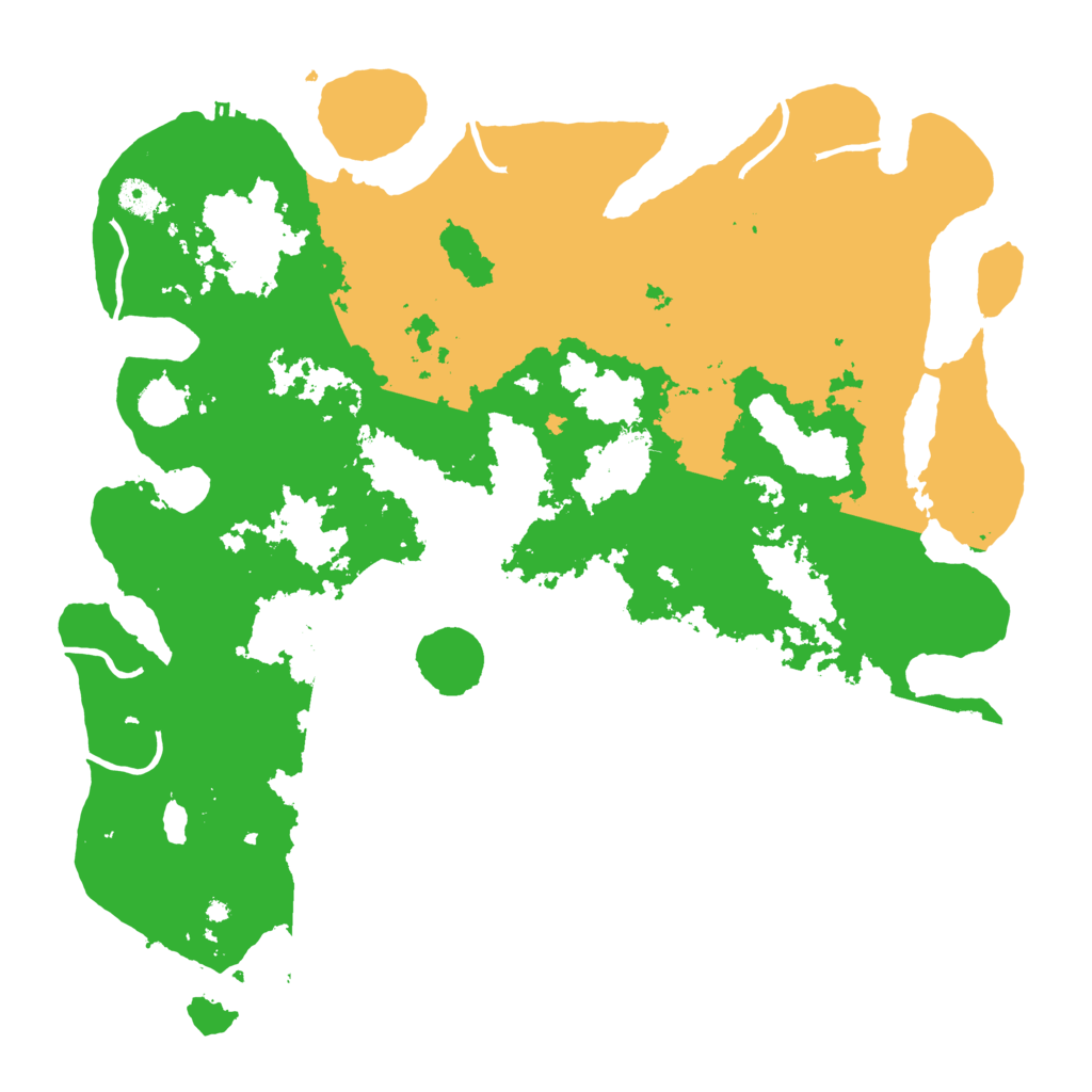 Biome Rust Map: Procedural Map, Size: 4500, Seed: 420840