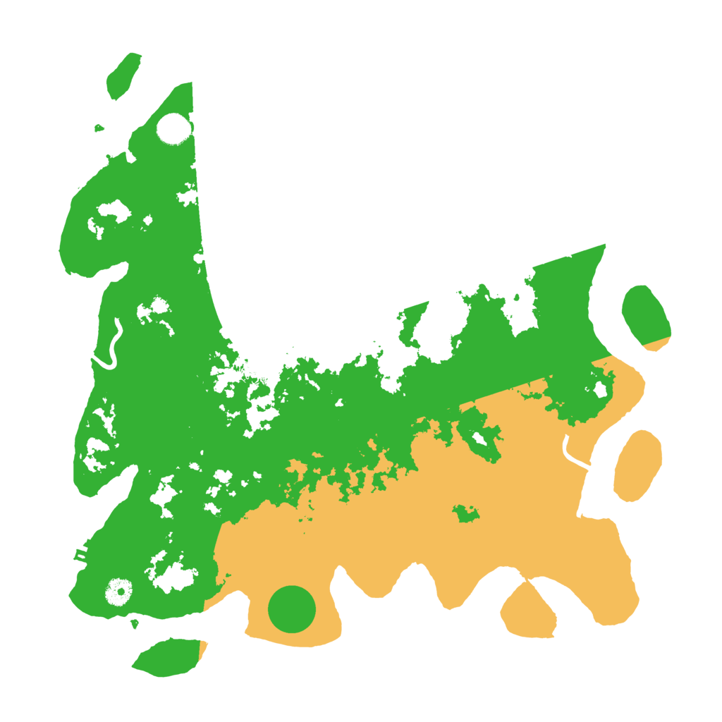 Biome Rust Map: Procedural Map, Size: 4000, Seed: 112001