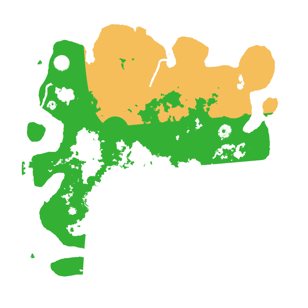 Biome Rust Map: Procedural Map, Size: 3500, Seed: 1115507659