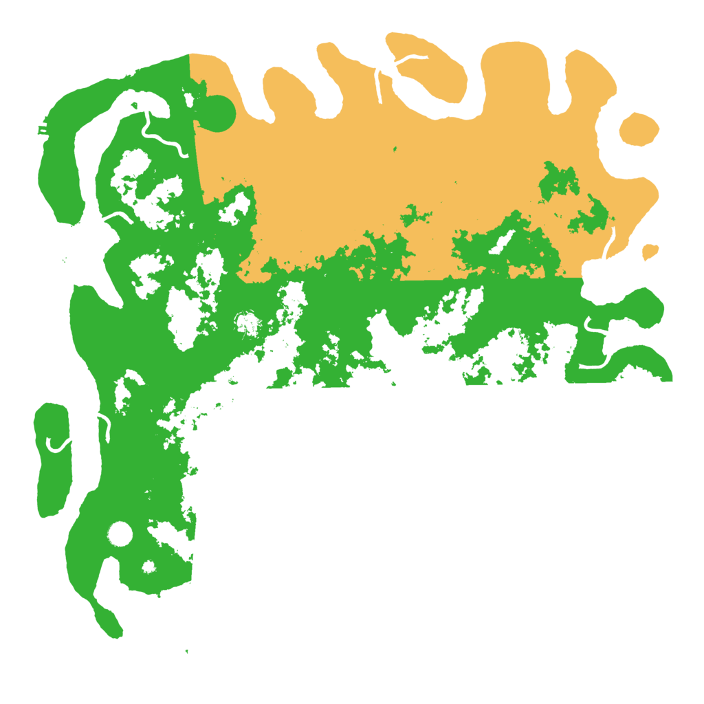 Biome Rust Map: Procedural Map, Size: 5000, Seed: 1831818020