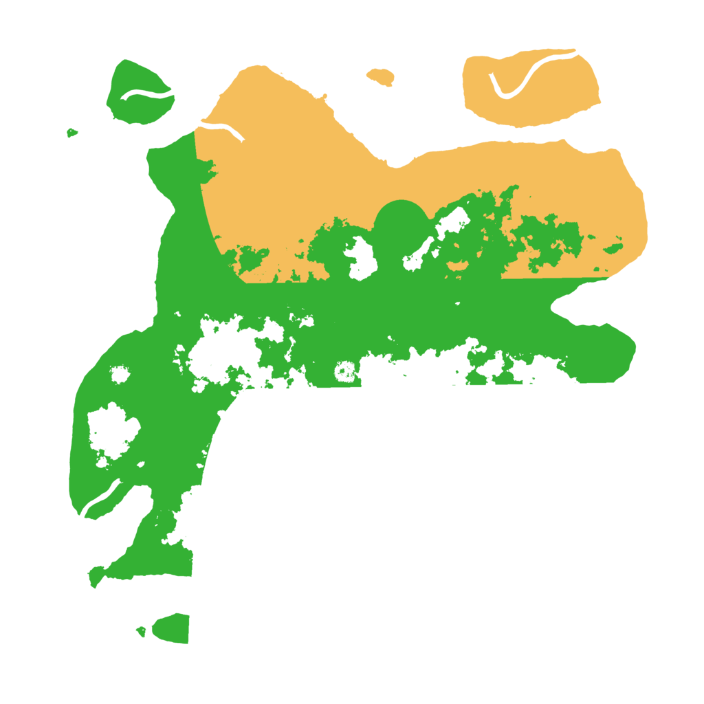 Biome Rust Map: Procedural Map, Size: 3450, Seed: 6410264