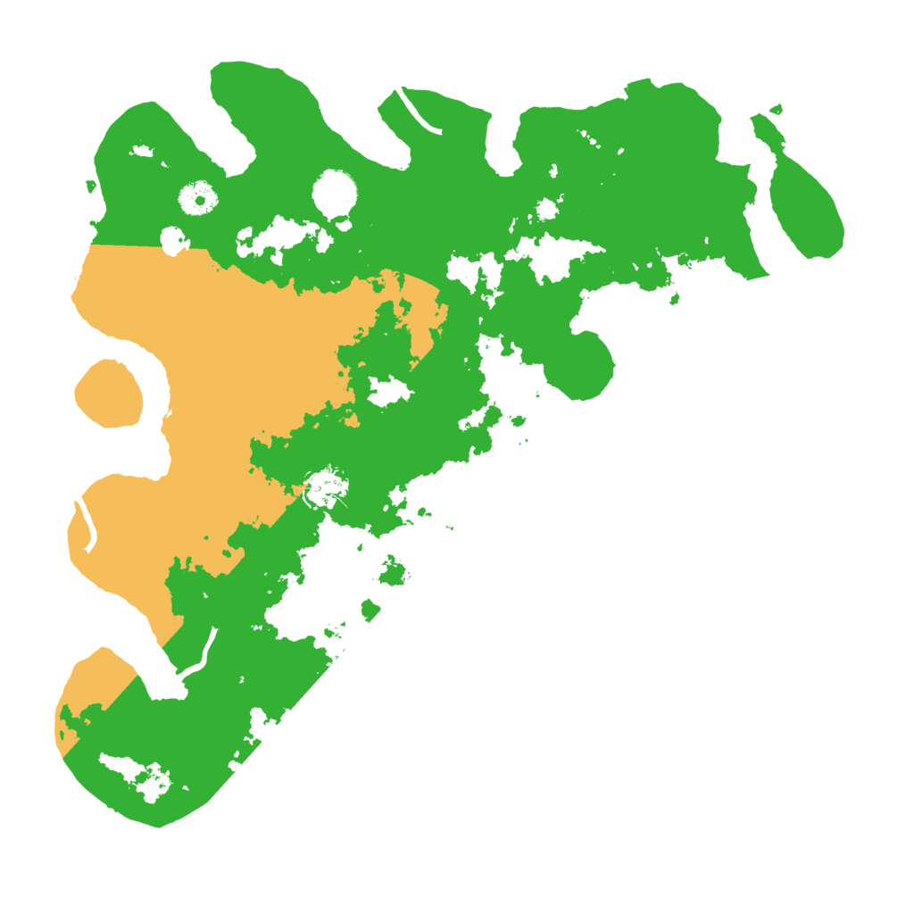Biome Rust Map: Procedural Map, Size: 3800, Seed: 359816