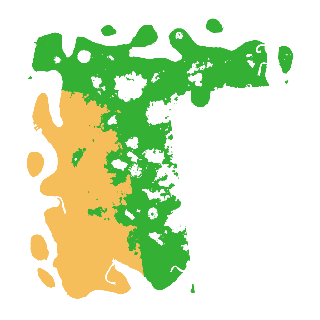 Biome Rust Map: Procedural Map, Size: 4400, Seed: 28629508