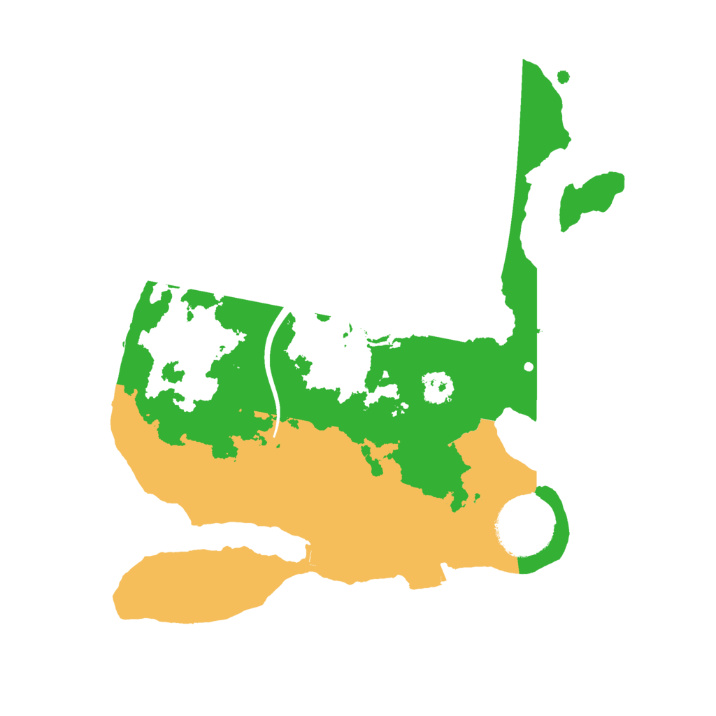 Biome Rust Map: Procedural Map, Size: 2250, Seed: 11