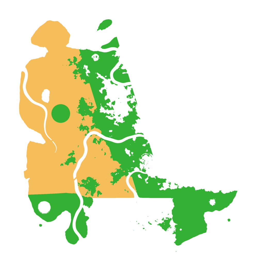 Biome Rust Map: Procedural Map, Size: 3750, Seed: 16421953