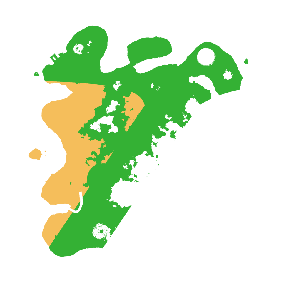 Biome Rust Map: Procedural Map, Size: 3000, Seed: 1101228427