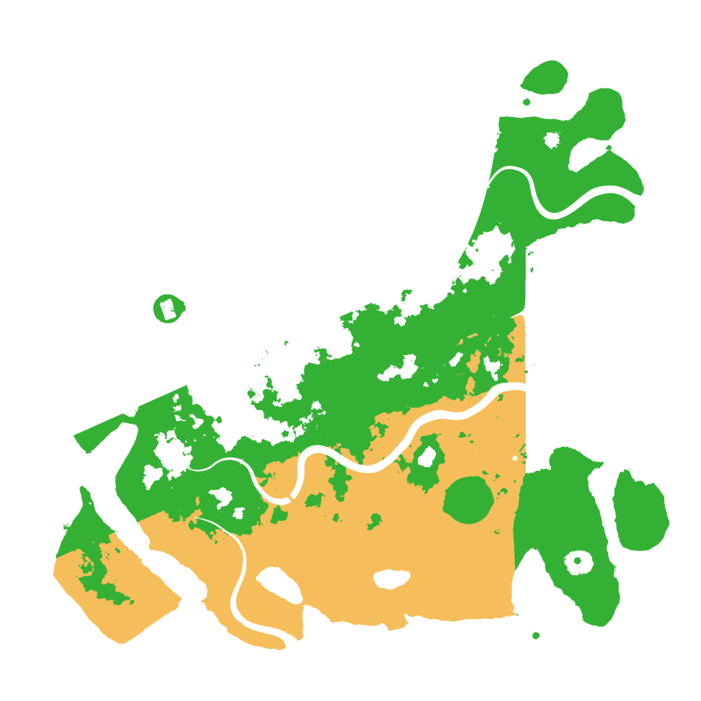 Biome Rust Map: Procedural Map, Size: 3950, Seed: 88664022