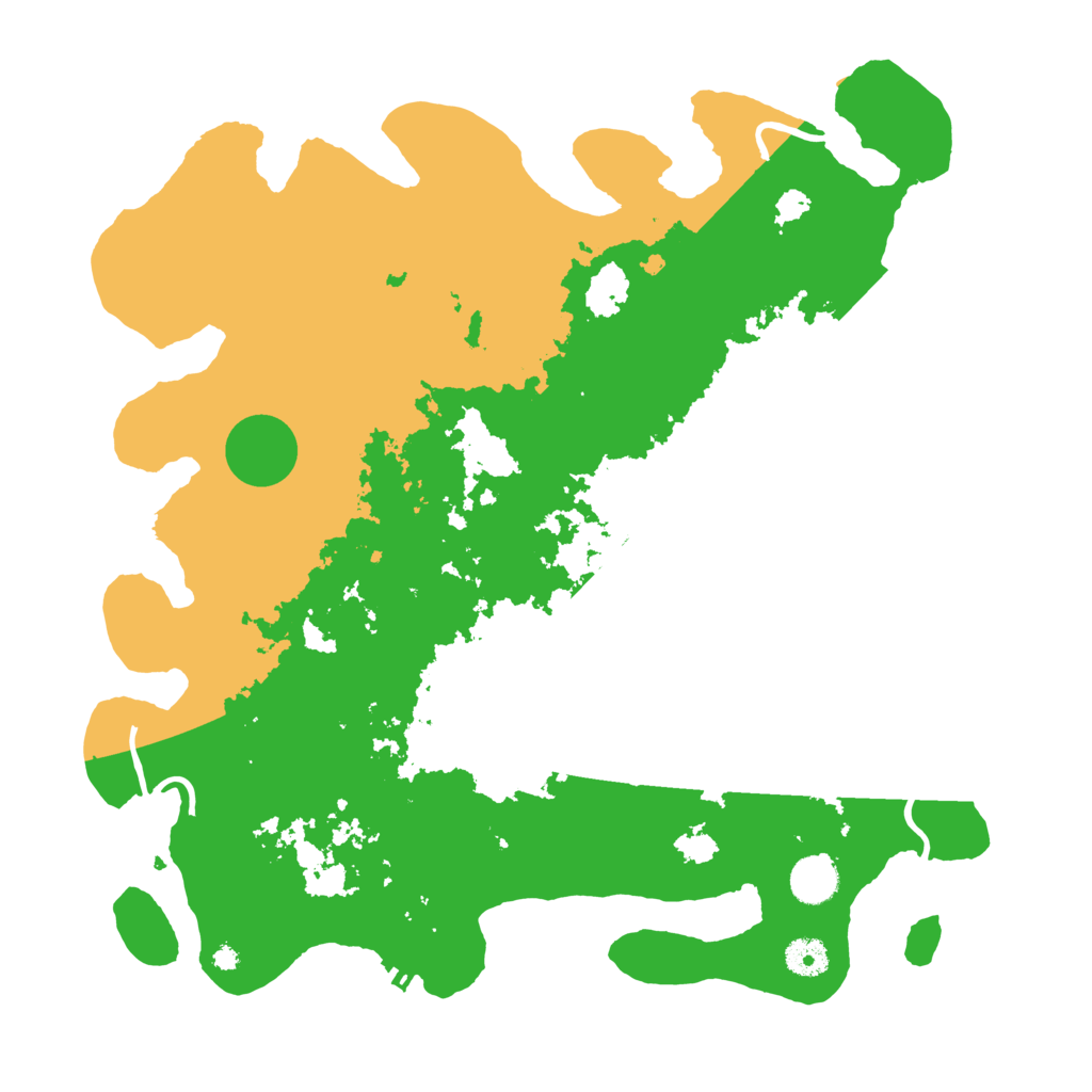 Biome Rust Map: Procedural Map, Size: 4000, Seed: 1795253832