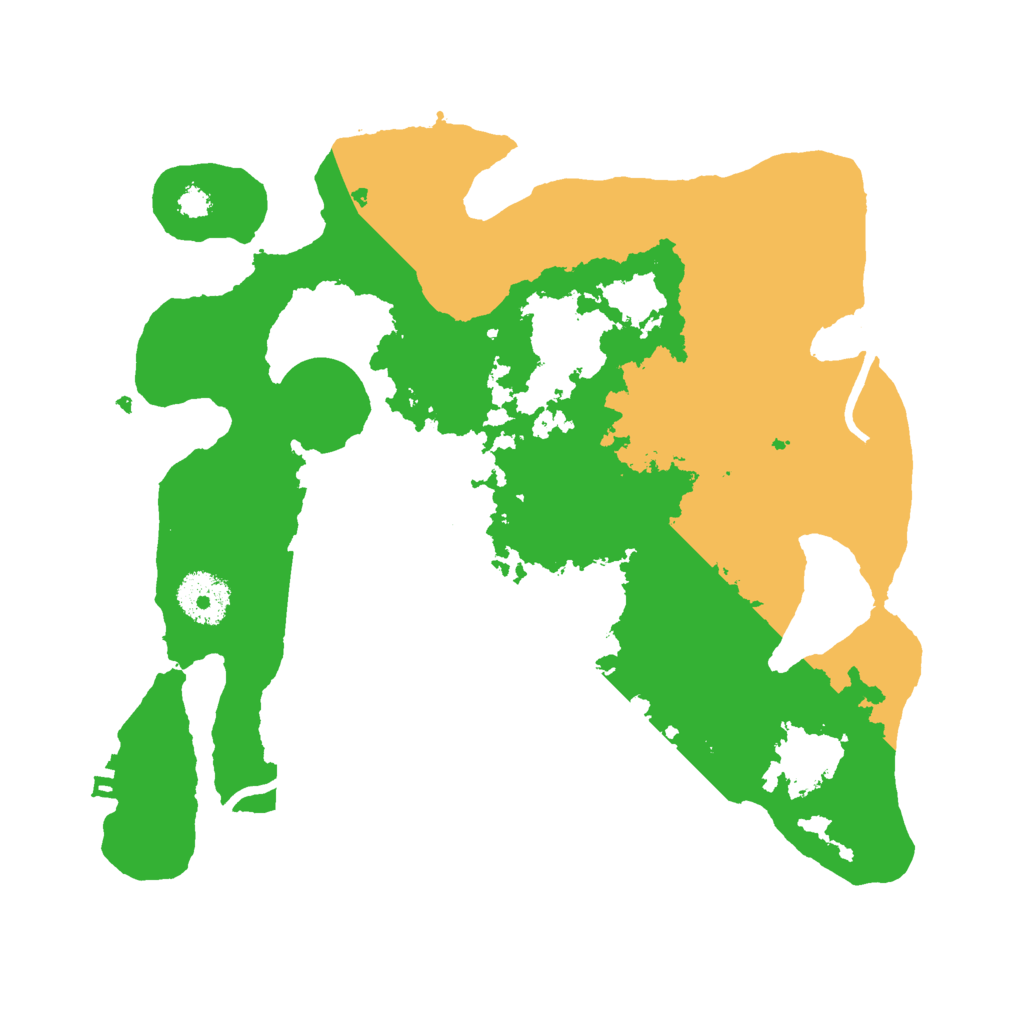 Biome Rust Map: Procedural Map, Size: 3000, Seed: 1873626307