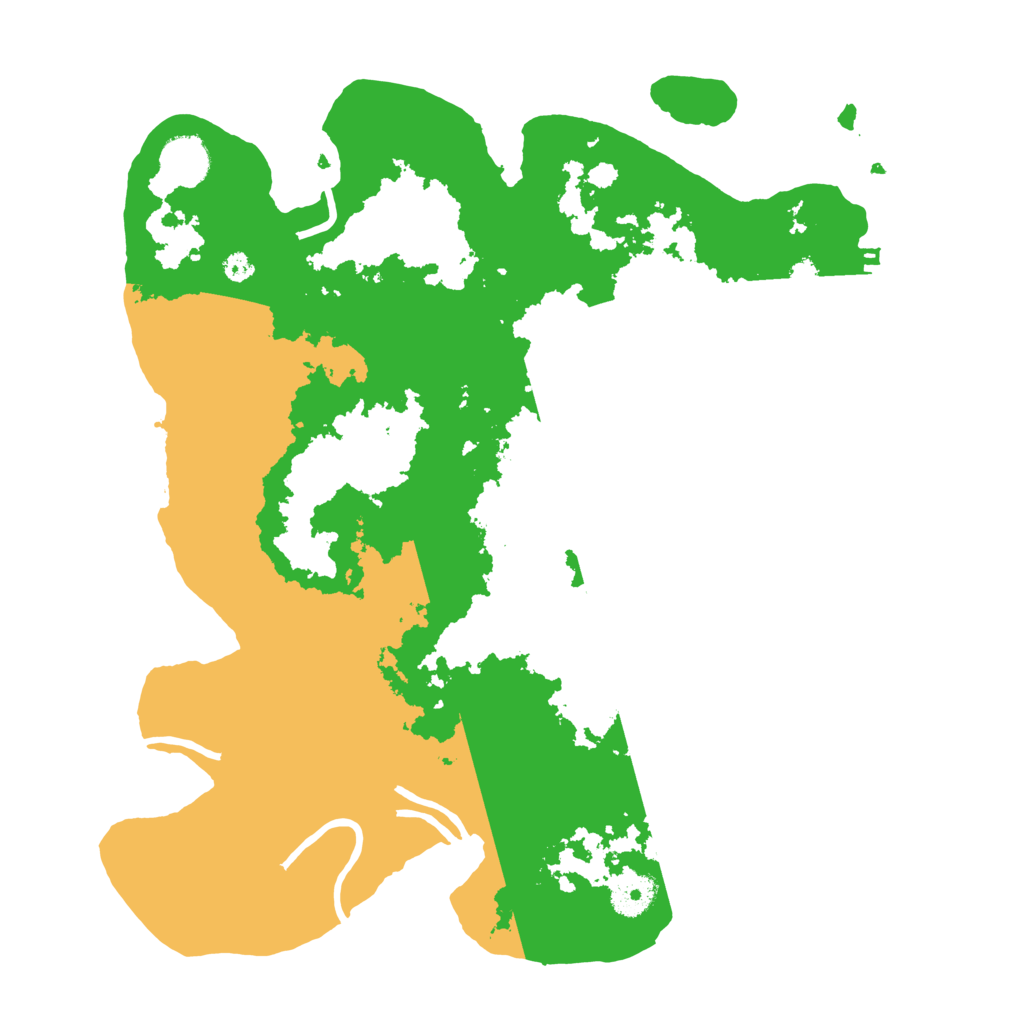 Biome Rust Map: Procedural Map, Size: 3650, Seed: 98194356