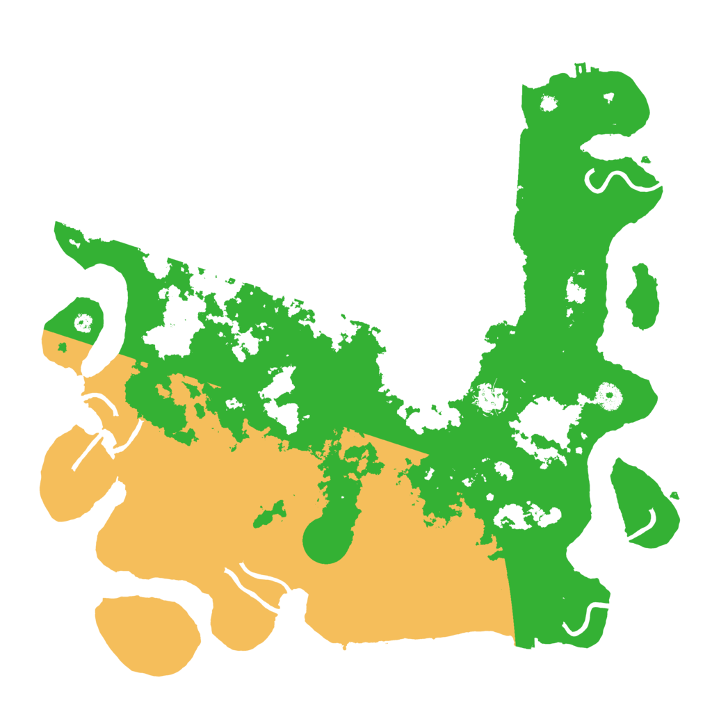 Biome Rust Map: Procedural Map, Size: 4000, Seed: 65231