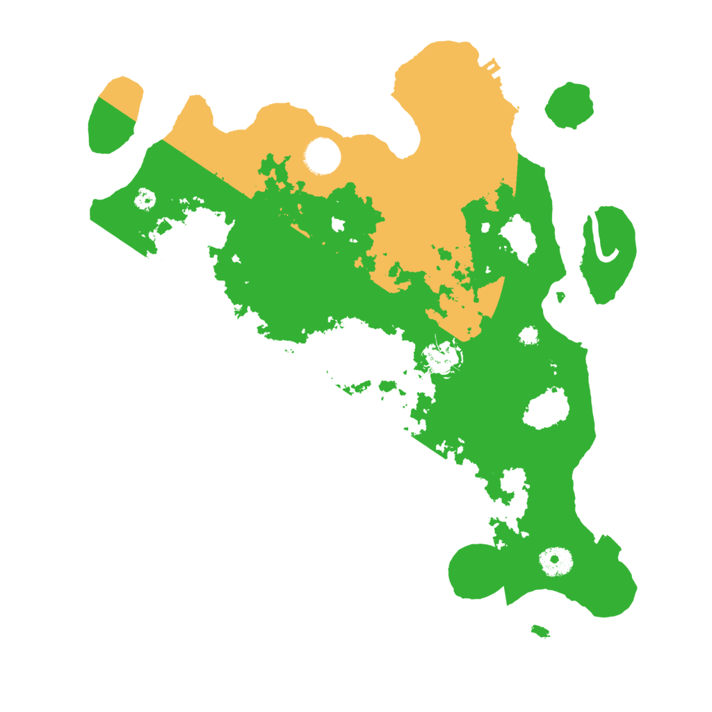Biome Rust Map: Procedural Map, Size: 3450, Seed: 27185587