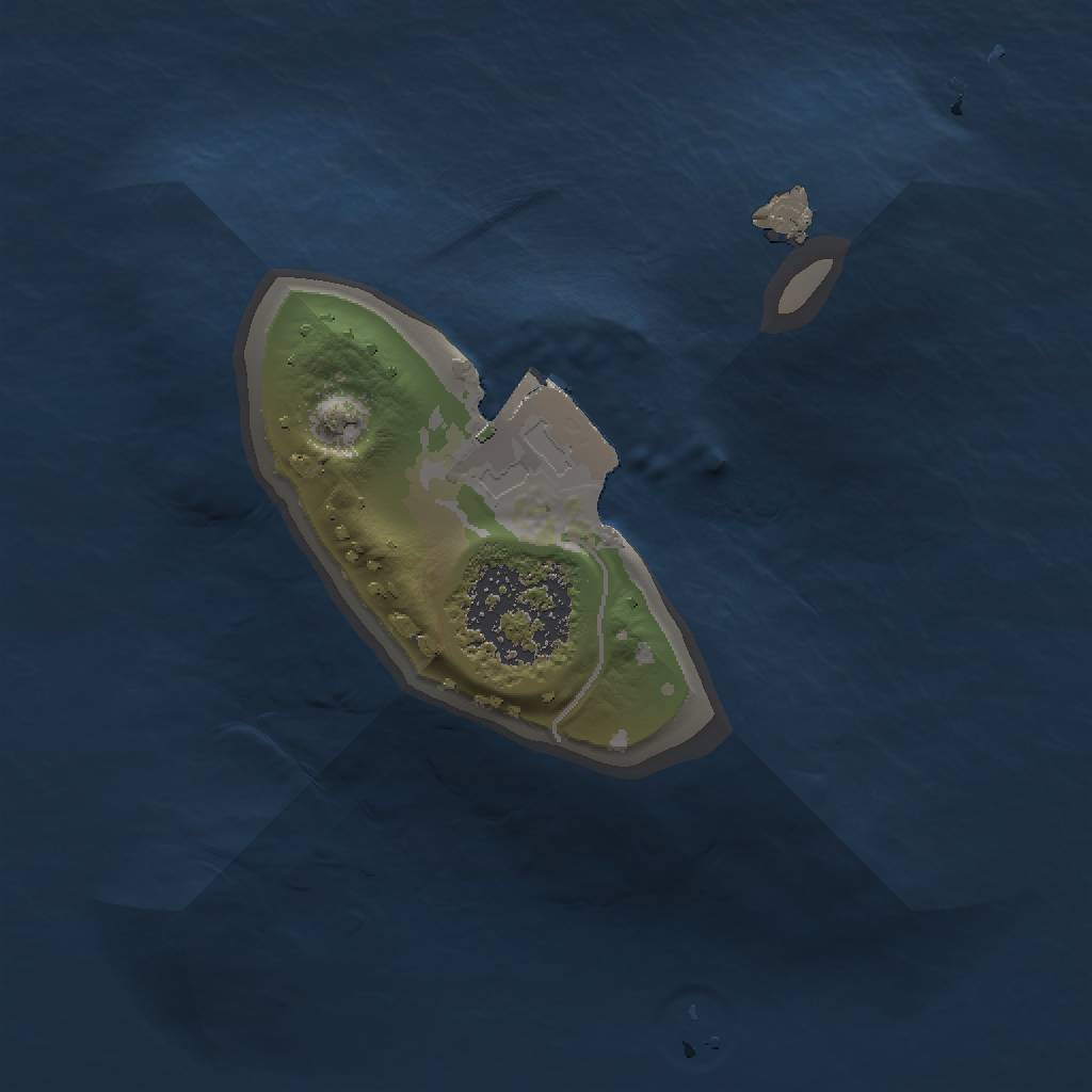 Rust Map: Procedural Map, Size: 1000, Seed: 994560, 3 Monuments