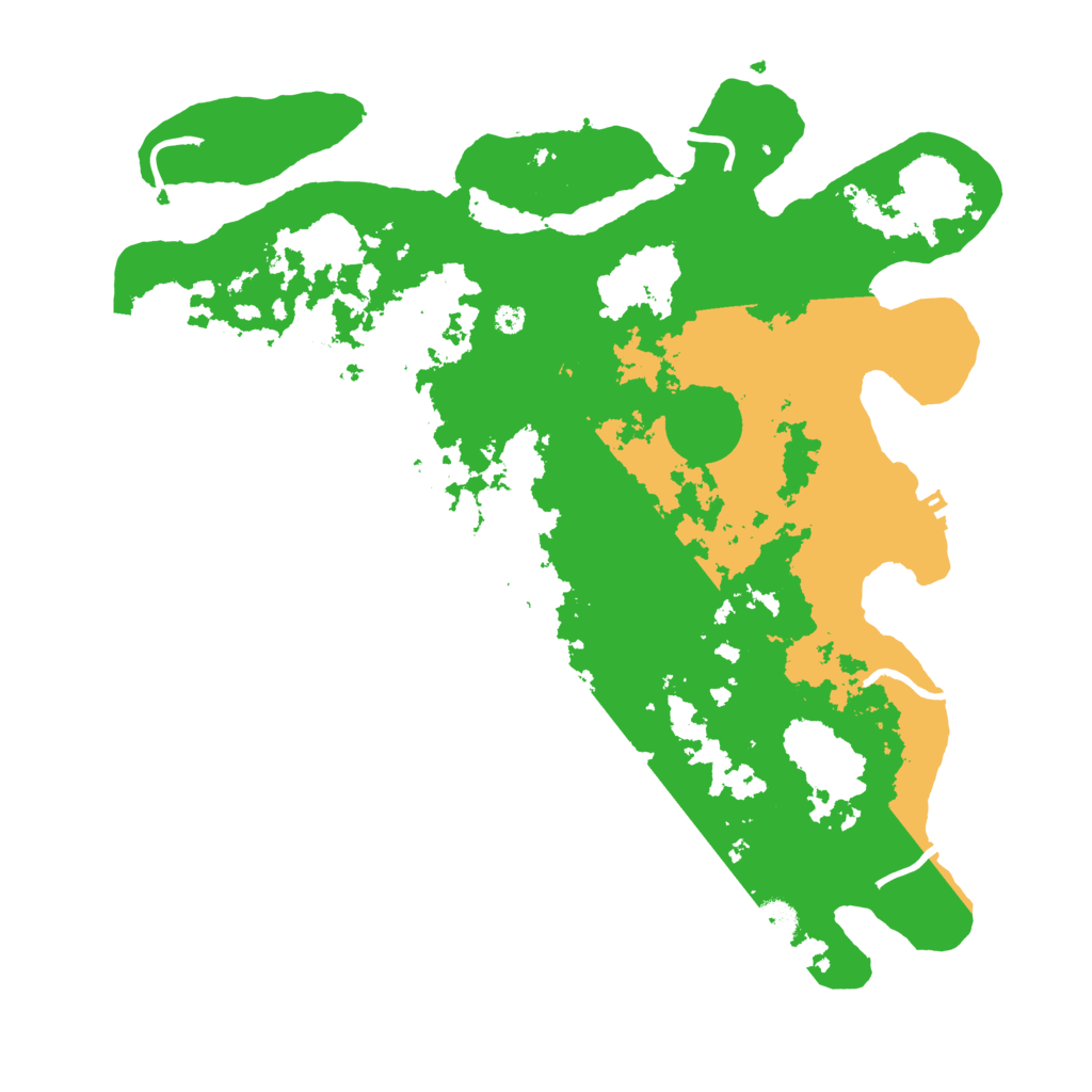 Biome Rust Map: Procedural Map, Size: 3750, Seed: 12756325