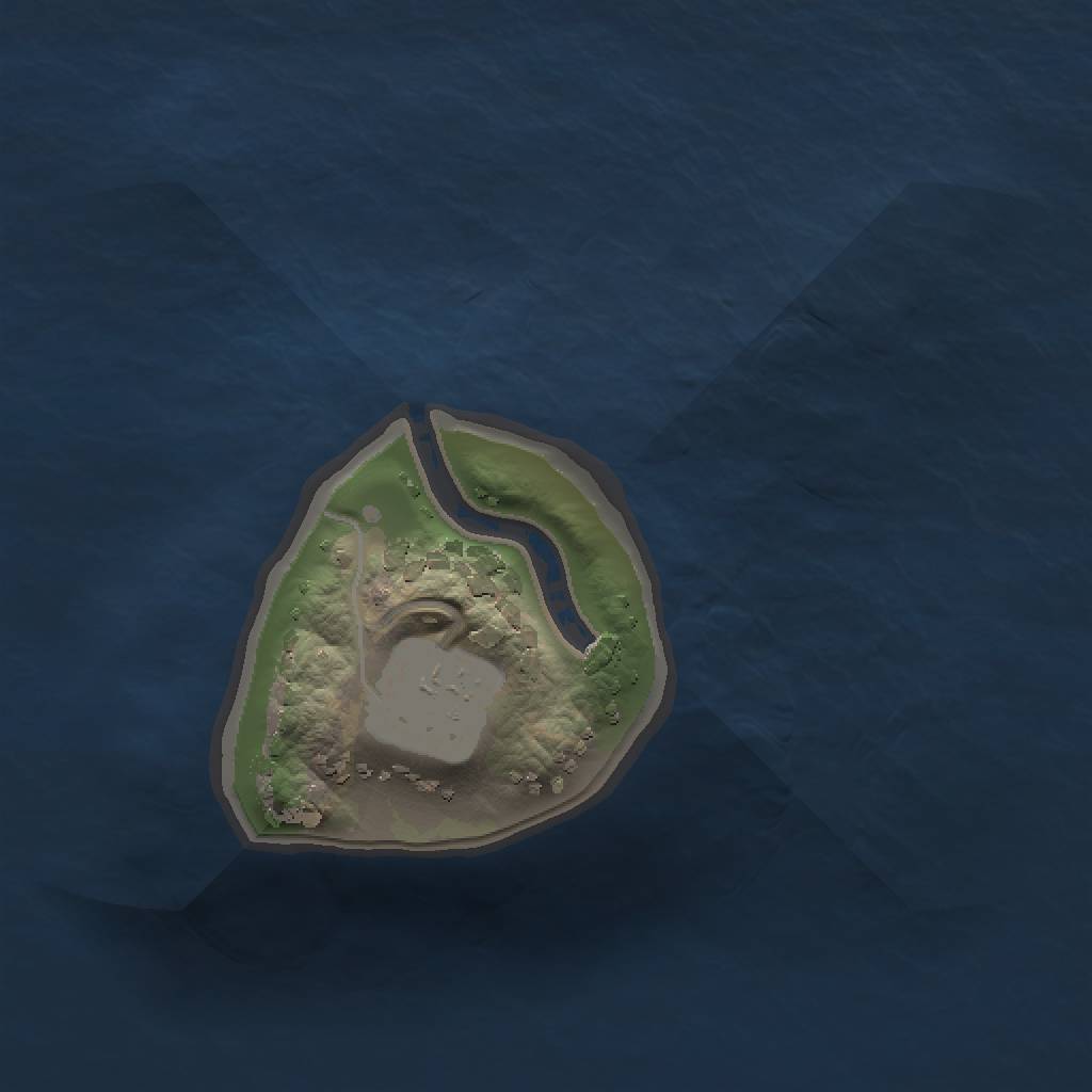 Rust Map: Procedural Map, Size: 1000, Seed: 520276036, 3 Monuments