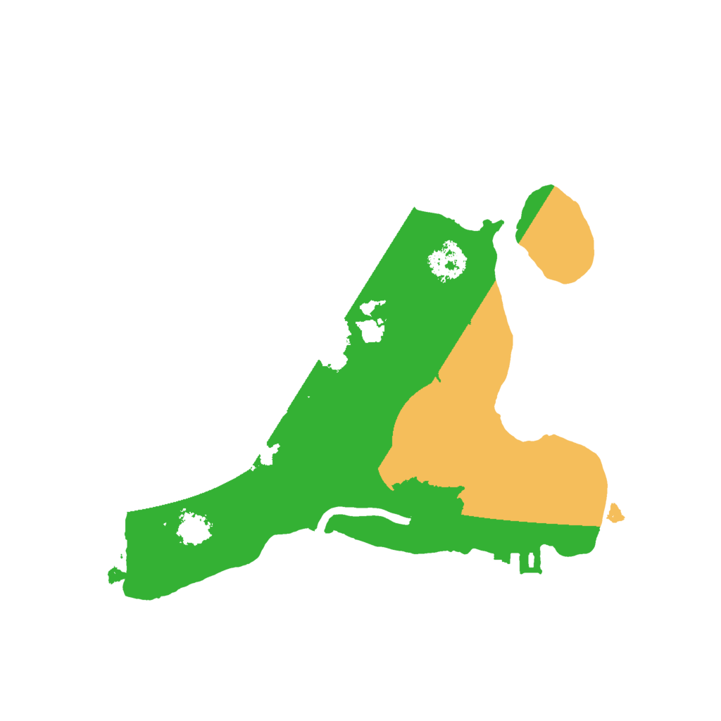 Biome Rust Map: Procedural Map, Size: 2000, Seed: 1622720132