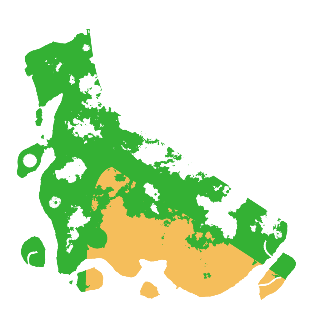 Biome Rust Map: Procedural Map, Size: 4200, Seed: 1415926535