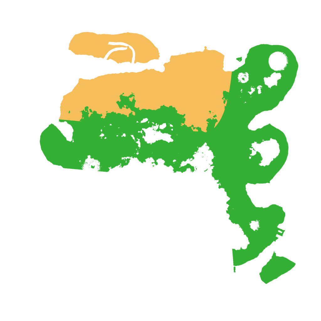 Biome Rust Map: Procedural Map, Size: 3000, Seed: 1069259108