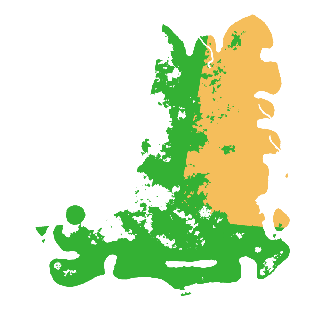 Biome Rust Map: Procedural Map, Size: 4500, Seed: 811153685