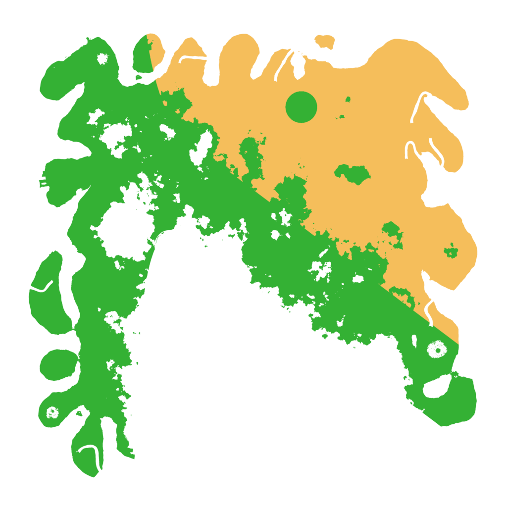 Biome Rust Map: Procedural Map, Size: 4242, Seed: 8675309