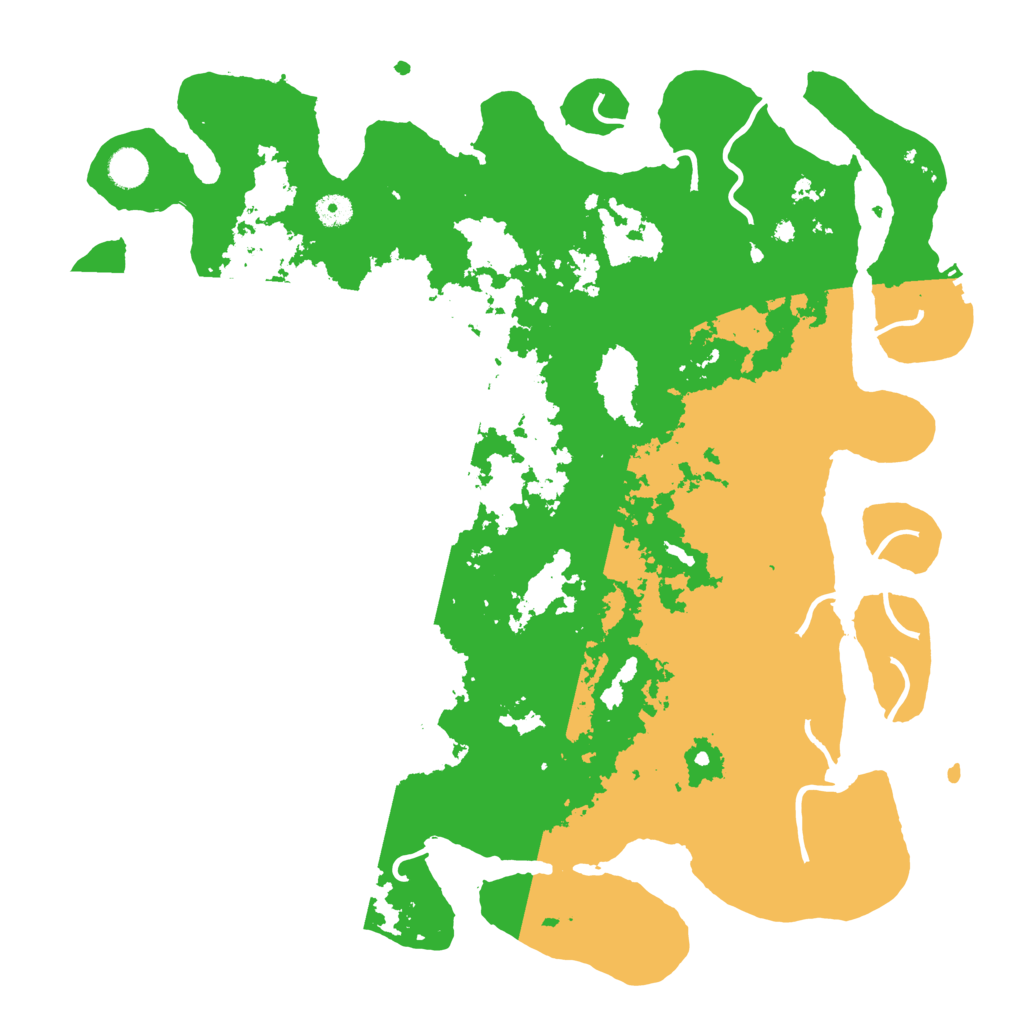 Biome Rust Map: Procedural Map, Size: 4500, Seed: 519345591