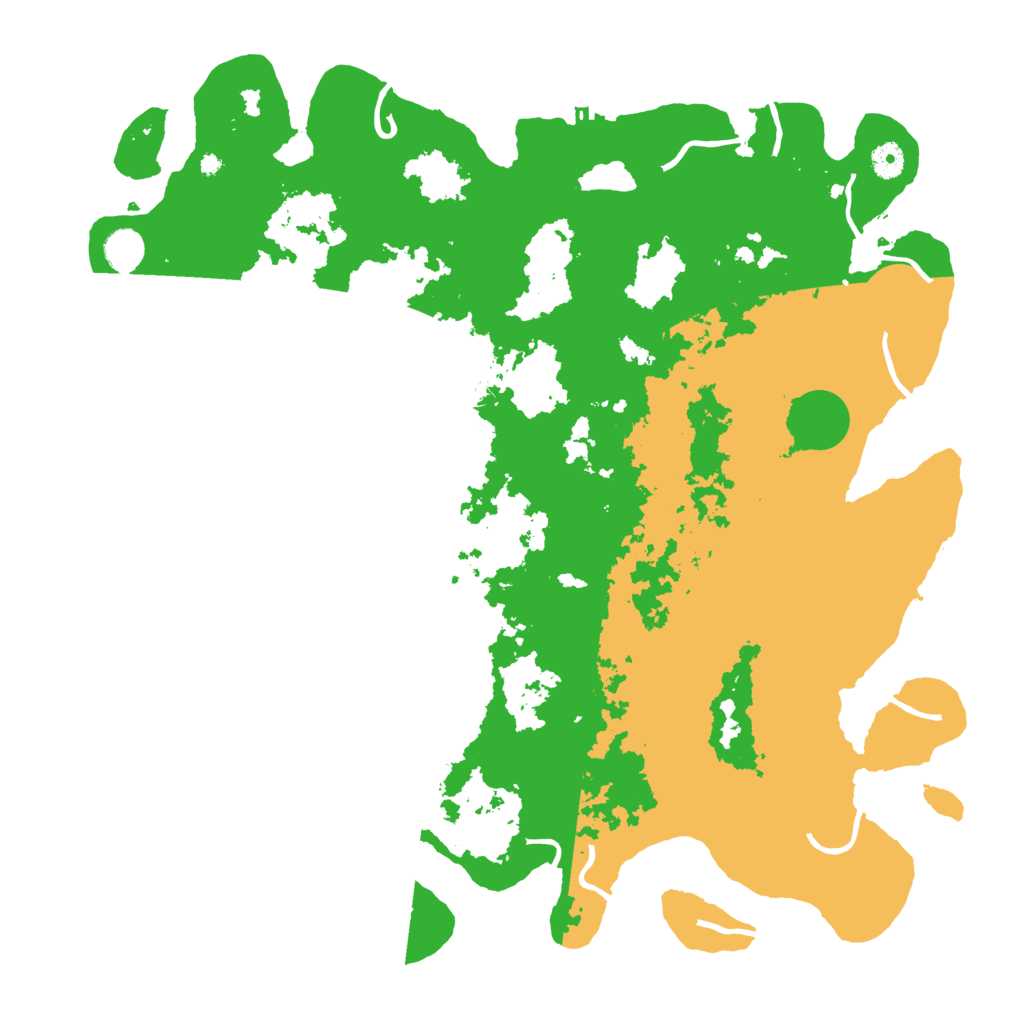 Biome Rust Map: Procedural Map, Size: 4500, Seed: 1012357415