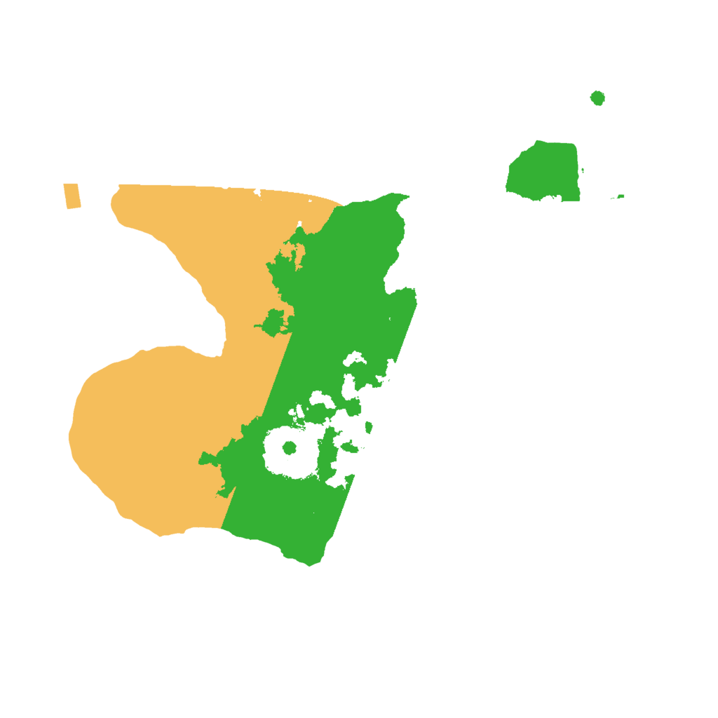Biome Rust Map: Procedural Map, Size: 2000, Seed: 749745888