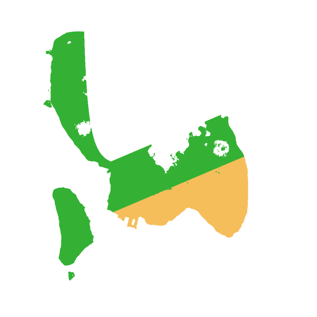 Biome Rust Map: Procedural Map, Size: 2000, Seed: 1443976939