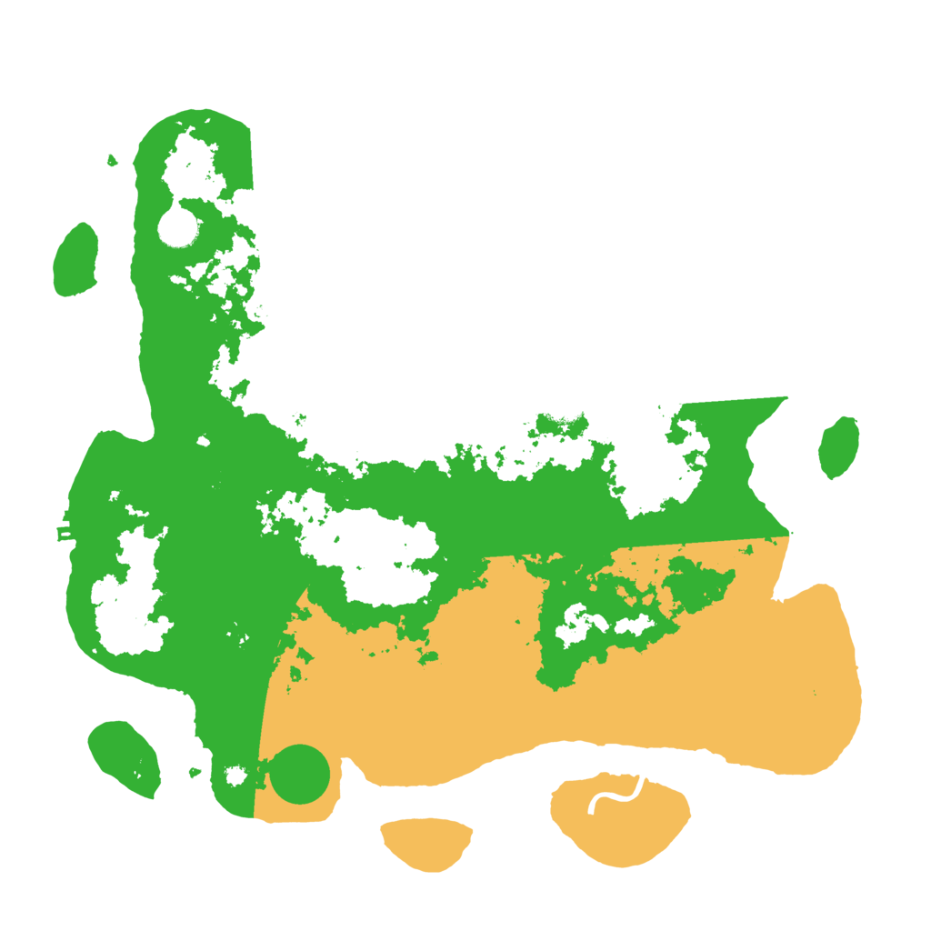 Biome Rust Map: Procedural Map, Size: 4100, Seed: 4055883