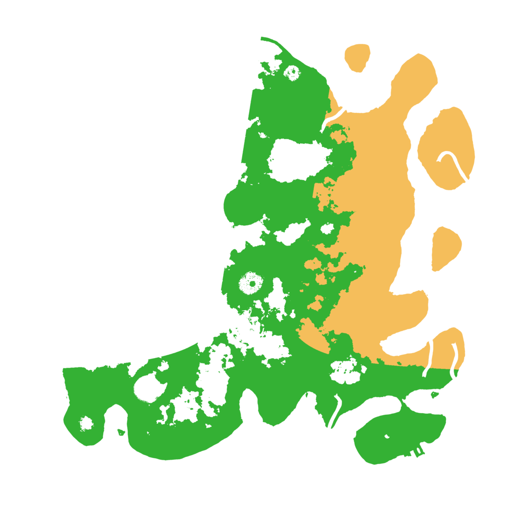 Biome Rust Map: Procedural Map, Size: 3400, Seed: 83871066