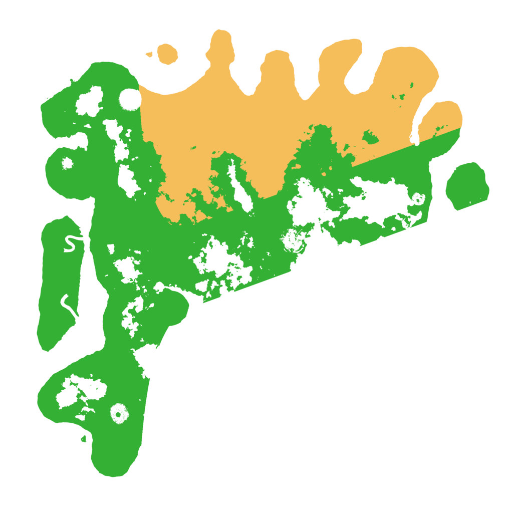 Biome Rust Map: Procedural Map, Size: 4100, Seed: 12654089