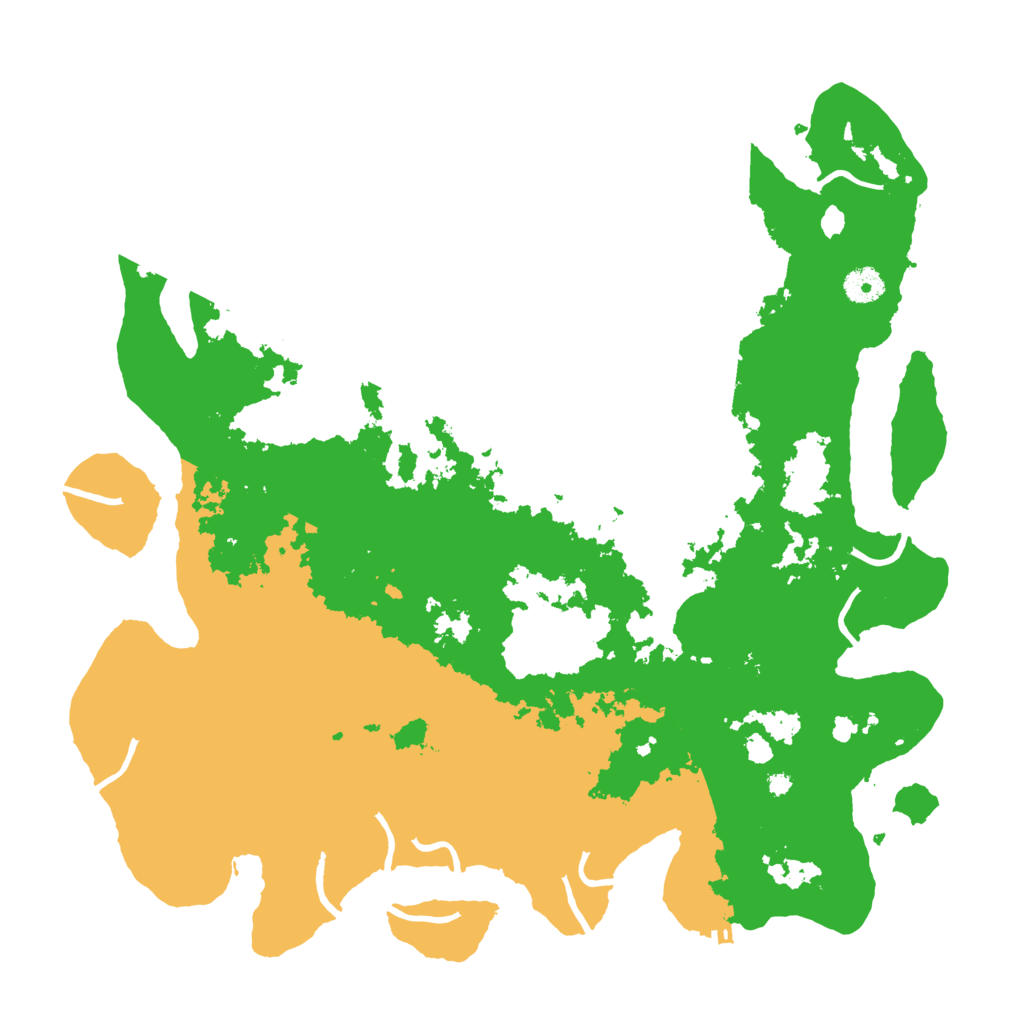 Biome Rust Map: Procedural Map, Size: 4100, Seed: 34654836